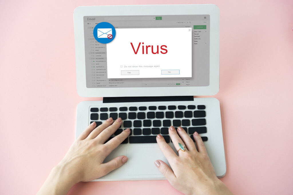 virus through email